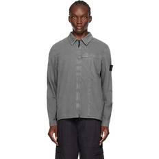 Stone Island Shirts Stone Island Garment-Dyed Shirt V0166 - Gray