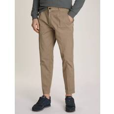 Calvin Klein Organic Trousers & Shorts Calvin Klein Organic Cotton Twill Tapered Chino - Neutral