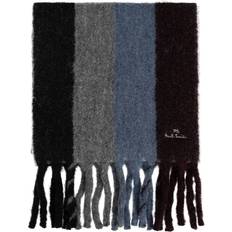 Mies Huivit ale Paul Smith Intarsia Strikket Stripet Skjerf - Multicolor