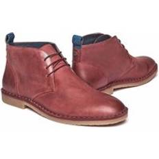 Leather Boots Moshulu Chassis Boots - Red
