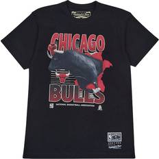 Mitchell & Ness Bulls Scenic Tee T-shirt Black