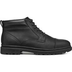 Men - Textile Ankle Boots Geox Andalo - Black