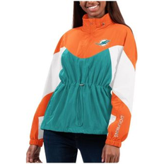 Outerwear G-III 4Her by Carl Banks - Orange Miami Dolphins Tie Breaker