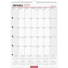 Office Depot Calendars Office Depot 2025 Monthly Wall Calendar 12" x 17"