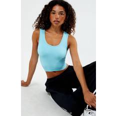 Seamless Tank Tops Contour Seamless Scoop Tank Top - Blue