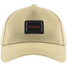 HUGO Jude Gel Logo Baseball Cap - Beige