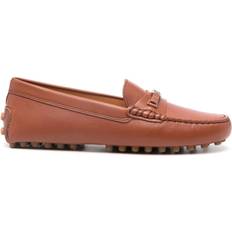 Tod's Low Shoes Tod's Gommino Leather Loafers - Brown