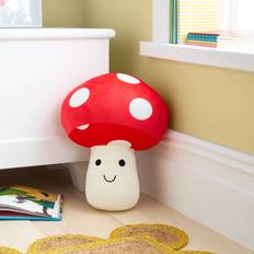 Dunelm Snuggle Squad Mushroom Soft Toy Red