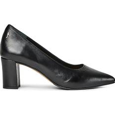Skor Stinaa.J Alice Black Leather Pump - Women's
