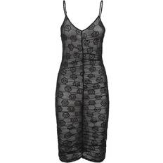 Philipp Plein Dresses Philipp Plein Monogram Tulle Dress - Women - Black