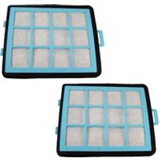 Vacuum Cleaner Accessories VHBW 2x Inlet Filter Compatible with Philips PowerPro FC8769