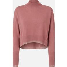 Pink - Turtleneck Sweaters Pinko Cashmere-Blend Turtleneck Sweater - Pink