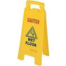 Rubbermaid FG611277YEL Caution Floor Sign - Yellow