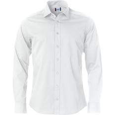 Clique Skjortor Clique Easy Care Bomuld Shirt - High White