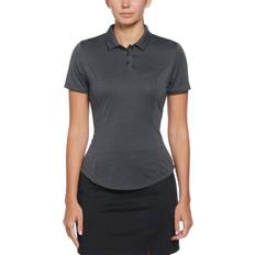 Évacuation de l'humidité Polos Heather Golf Polo Shirt - Black