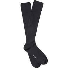 Aiayu Wool Knee Socks - Black
