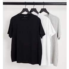 One Size - Women T-shirts ASOS Curve Ultimate T-Shirt with Crew Neck in Cotton Blend - Multi