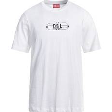 Diesel T-shirts Diesel DSL Chart Tee Sn34 - White