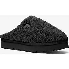 Michael Kors Slippers Michael Kors Winnie Faux Shearling Slipper - Black