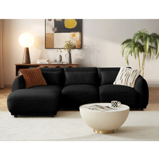 Latitude Run Ballyrobert 4-Piece Upholstered Sectional 29.13 H x 82.65 W x 35.0 D Sofa 82.6" 4pcs 3 Seater