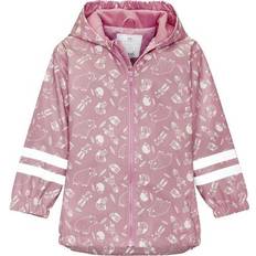 Bébé Imperméables Playshoes Fleece Regenjacke - Rosa