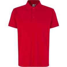 Rød Polotrøjer ID Stretch Poloshirt - Herre - Rød