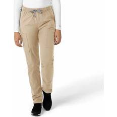 Work Clothes Carhartt Women's Straight Leg Scrub Pant Khaki Pet