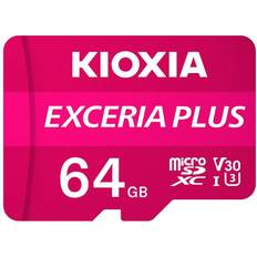 Kioxia Exceria Plus microSDXC Class 10 UHS-I U3 V30 A1 100/65MB/s 64GB +Adapter