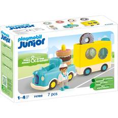 Playmobil junior Playmobil Junior Crazy Donut Truck with Stacking and Sorting Function 71702