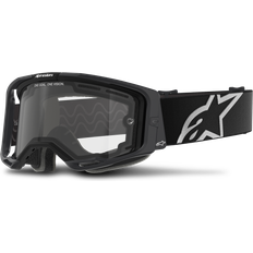 Alpinestars Crosshjelme Motorcykelhjelme Alpinestars Vision 8 Corp Dual Pane - Sort/Clear