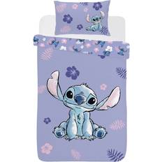 Disney Lilac Stitch Quilt Single