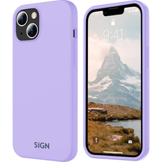 iPhone 15 Mobilskal Liquid Silikon Lavender
