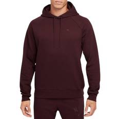 Nike Primary Fleece Men's Dri-FIT UV Pullover Performance Hoodie - Burgundy Crush
