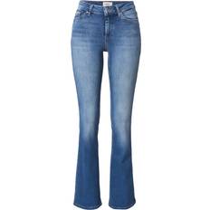 Only Onlblush Life Mid Flared Jeans - Blå