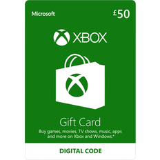 Microsoft Xbox Live Gift Card 50 GBP