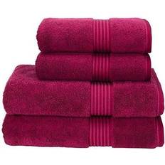 Cheap Bath Towels Christy Supreme Bathroom Various Sizes Bath Towel Red, Pink, Purple