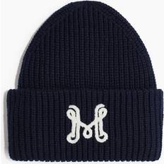 H&M Headgear H&M Ladies Blue Rib-knit Beanie