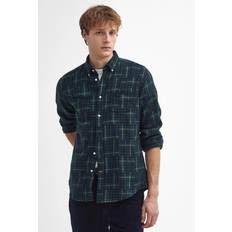 Clothing Barbour Sault Check Shirt - Green