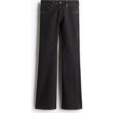 Vaatteet H&M Flared Low Jeans - Black