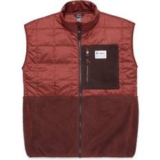 Herr - Multifärgade Västar Cotopaxi Trico Hybrid Vest - Fleeceväst Röd