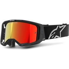 Moottoripyörävarusteet Alpinestars MX Suojalasit Vision 8 Corp - Musta/Mirror Red