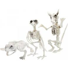 Haunted house halloween skeleton animal (single) assorted designs