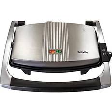Sandwich/panini press & toastie maker 3-slice non-stick-coated aluminium