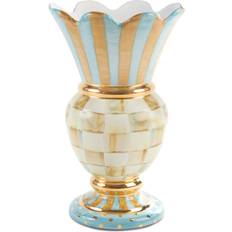 Mackenzie-Childs Mackenzie Childs Parchment Check Great Vase