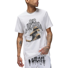 White graphic tees Nike Men's Jordan Sport Dri-FIT T-shirt - White/Black