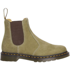 Dr. Martens 2976 Tumbled Nubuck Leather Chelsea Boots - Muted Olive