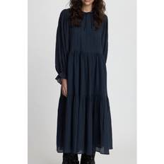Crispy Dress - Marinblå