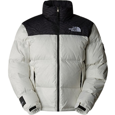 The North Face Men’s 1996 Retro Nuptse Jacket - White Dune/TNF Black/TNF Tiger Stripe Print