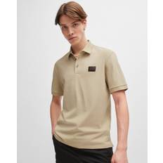 HUGO Dereso Gel Mens Polo Shirt - Beige