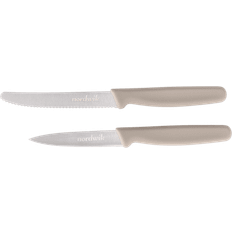 Knivblock Knivar Nordwik Knivset 2-Delar Taupe - Beige Knivset